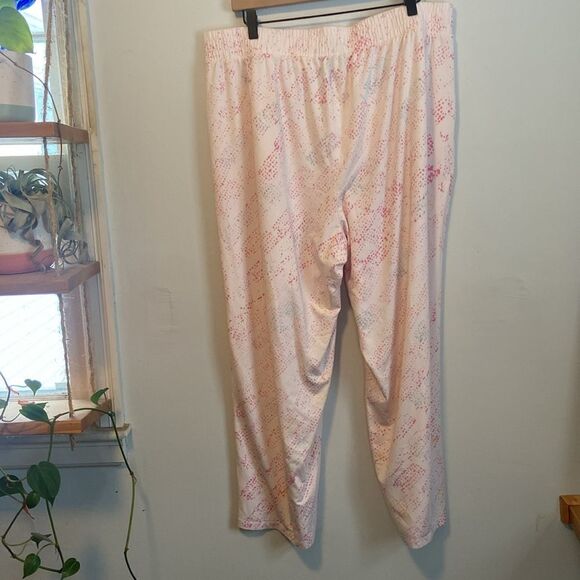 Torrid Sleep Pale Pink & Blue Speckled Lightweight Cozy Pajama Pants Size 2 - Picture 4 of 8